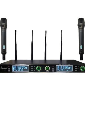میکروفن بی سیم دو کانال ساندکو مدل SU-6200H